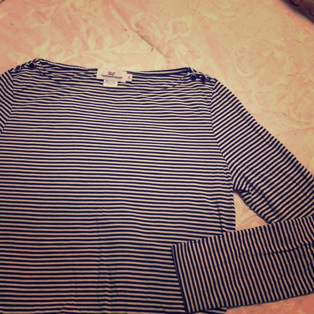 Vineyard vines long sleeve striped T-shirt